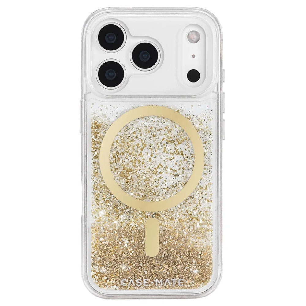 Case-Mate Waterfall MagSafe Case (Suits iPhone 17 Pro) - Gold