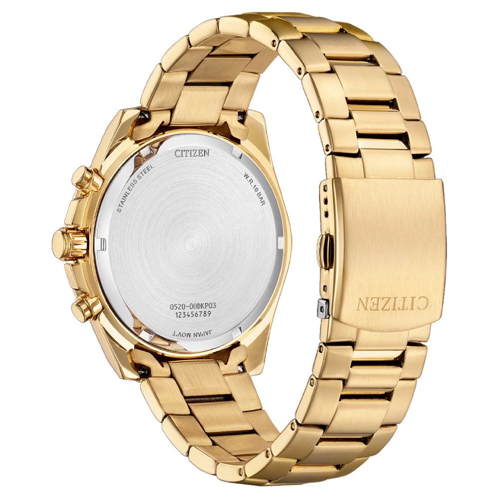 Citizen Classic Sport Chronograph Gold-Tone Men's Watches (AN8232-53A)