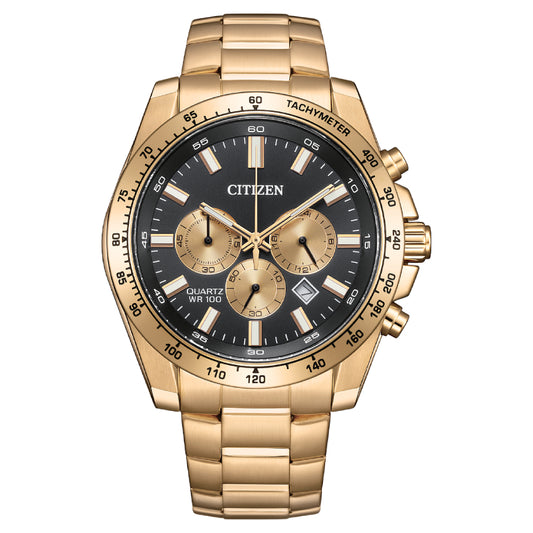 Citizen Classic Sport Chronograph Gold-Tone Men's Watches (AN8232-53A)