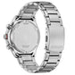 Citizen Eco-Drive Chronograph Stainless Steel Black Dial Men's Watch (AT2566-88E)