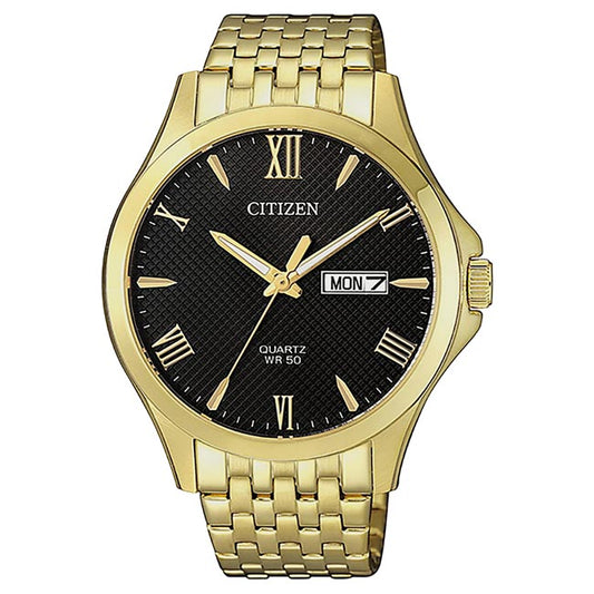 Citizen Quartz Black Dial Men’s Watch (BF2022-55H)