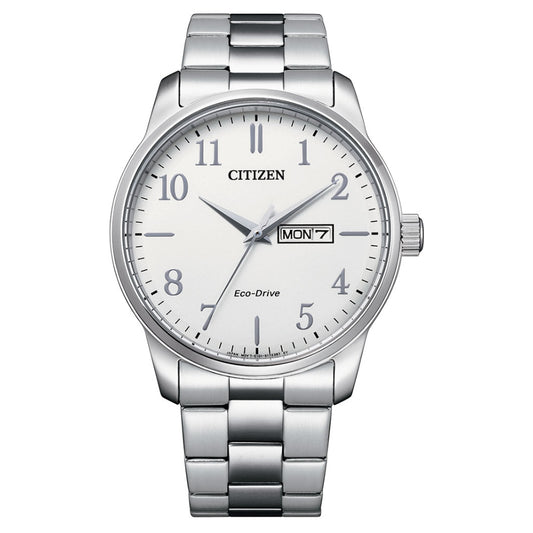 Citizen Analogue Eco-Drive Silver Dial Men's Watch (BM8550-81A)