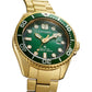 Citizen Promaster Marine Eco-Drive Gold Green Dial Men's Watch (BN0262-59W)