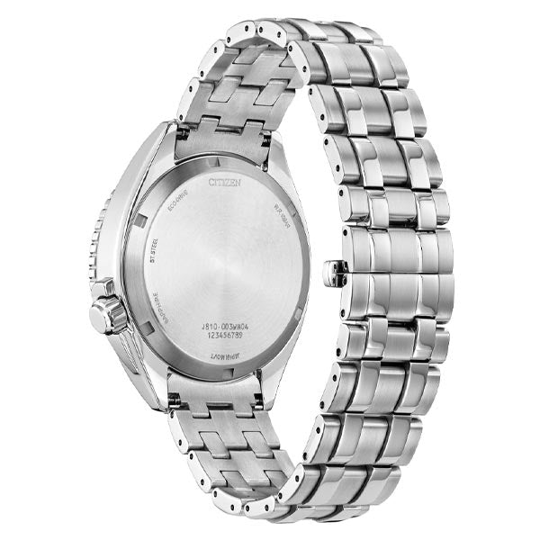 Citizen Blue Dial Eco-Drive Stainless Steel Dress Men's Watch (AW1770-53L)