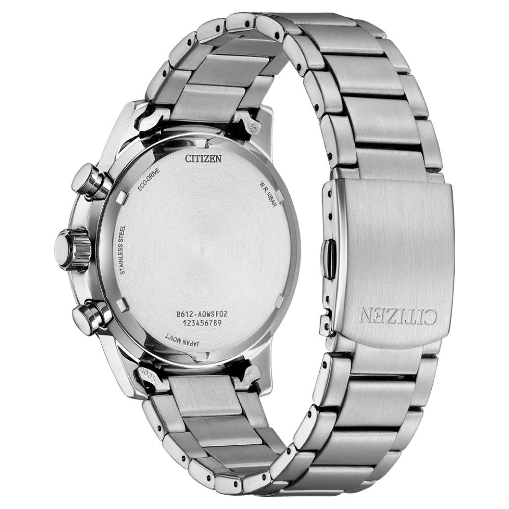 Citizen Chronograph Eco-Drive Blue Dial Men's Watches (CA0748-80L)