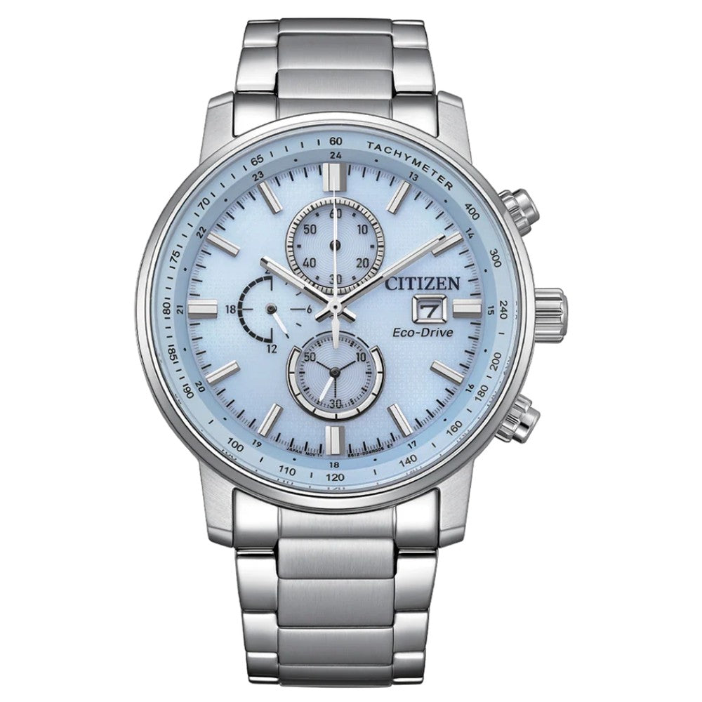 Citizen Chronograph Quartz Blue Dial Men's Watch (CA0840-87M)