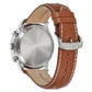 Citizen Eco-Drive Chronograph Brown Leather Men's Watch (CA4500-16X)