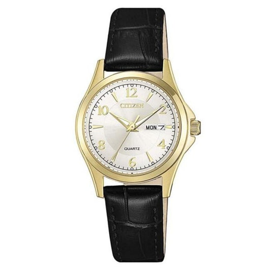 Citizen Dress Silver Dial Stainless Steel Women's Watch (EQ0593-26A)