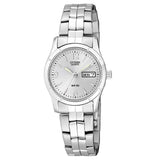 Citizen Quartz Analog Silver Dial Women's Watch (EQ0540-57A)