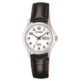 Citizen White Dial Stainless Steel Dress Women's Watch (EQ2000-02A)