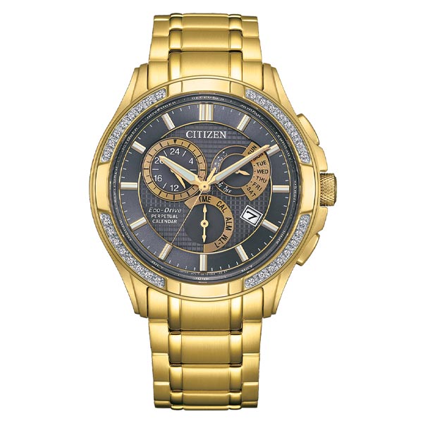 Citizen Eco-Drive Gray Dial Stainless Steel Men's Watch (BL8172-59H)