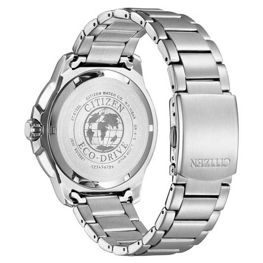 Citizen Eco-Drive Black Dial Stainless Steel Dress Men's Watch (AW1527-86E)