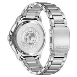 Citizen Eco-Drive Black Dial Stainless Steel Dress Men's Watch (AW1527-86E)