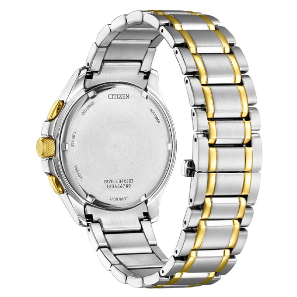 Citizen Eco-Drive Black Dial Stainless Steel Men's Watch (BL8164-57E)