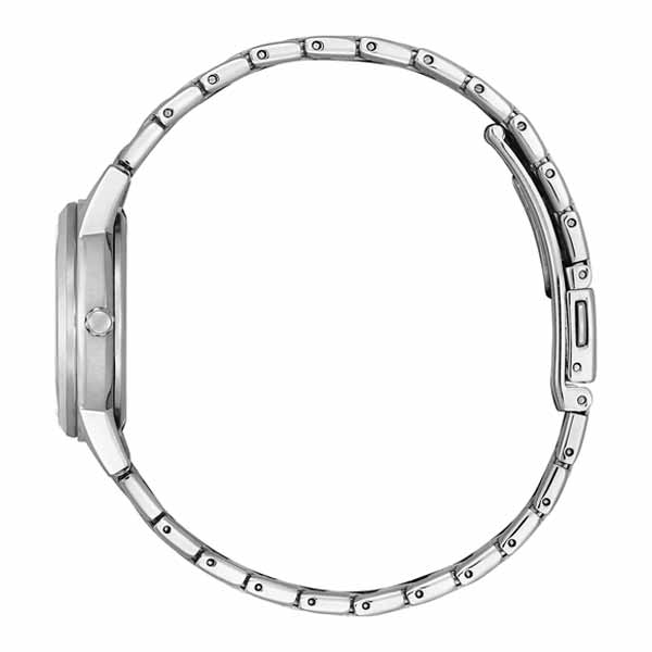Citizen Eco-Drive White Dial Stainless Steel Women’s Watch (FE1240-81A)