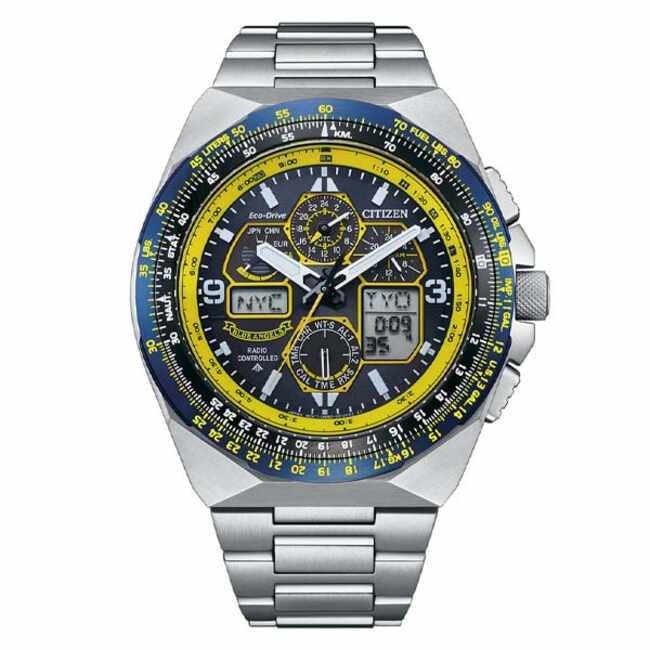 Citizen Eco-Drive Promaster Sky Blue Dial Stainless Steel Men's Watch (JY8125-54L)
