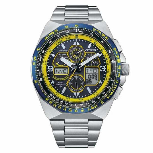 Citizen Eco-Drive Promaster Sky Blue Dial Stainless Steel Men's Watch (JY8125-54L)