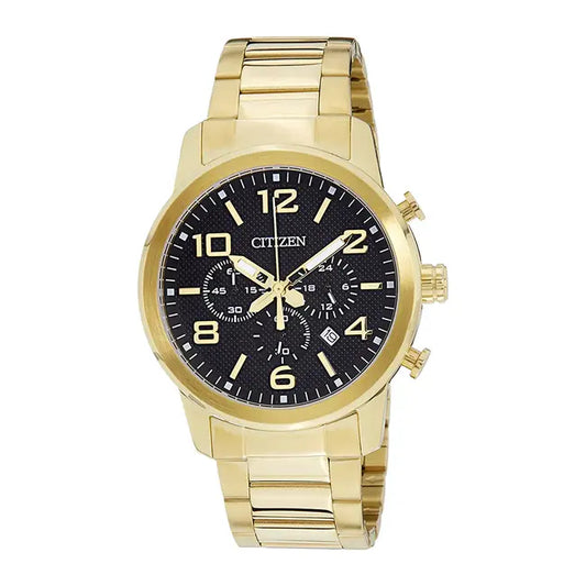 Citizen Chronograph Black Dial Stainless Steel Men's Watch (AN8052-55E)