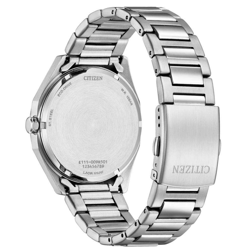 Citizen Classic Eco-Drive Orange Dial Stainless Steel Men's Watches (BM7630-80Z)