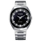 Citizen Eco-Drive Black Dial Stainless Steel Men's Watch (BN1014-55E)