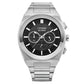 Citizen Eco-Drive Axiom Chronograph Stainless Steel Men's Watch (CA4580-50E)