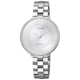Citizen Eco-Drive Stainless Steel Ladies Watch (EM0600-87A)