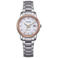 Citizen Eco-Drive White Dial Two-Tone Women's Watches (EW2319-71A)