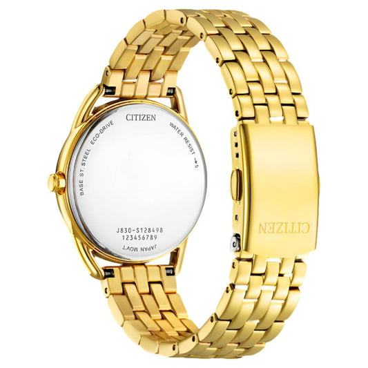 Citizen Eco-Drive Black Dial Stainless Steel Women's Watch (FE7092-50E)