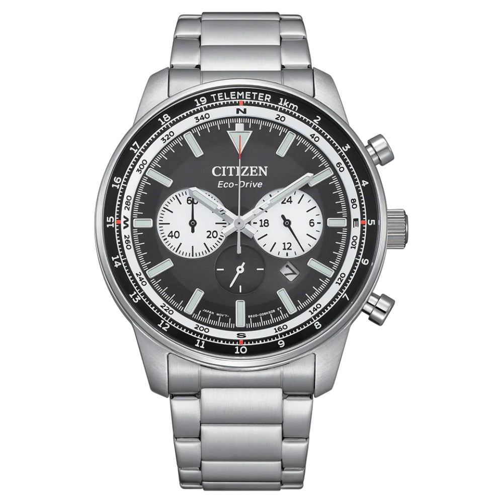 Citizen Eco-Drive Chronograph Black Dial Men's Watches (CA4500-91E)