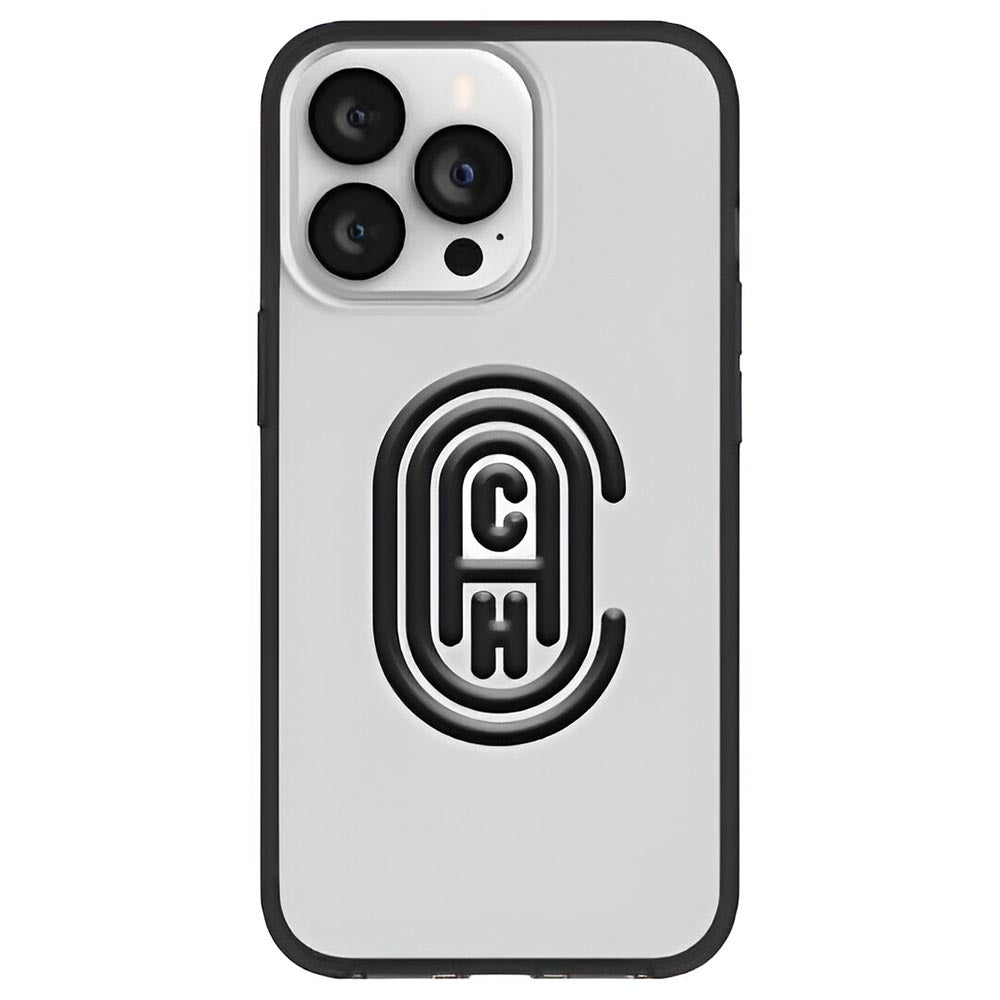 Coach Protective Retro C Sports Logo Case (Suits iPhone 13 Pro) - Back