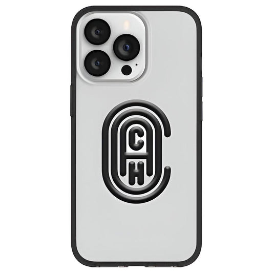 Coach Protective Retro C Sports Logo Case (Suits iPhone 13 Pro) - Back