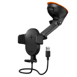 Cygnett 15W EasyMount Universal Extendable Mount & Wireless Charger - Black