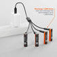 Cygnett AA USB-C Rechargeable Li-ion Battery (4 Pack) - Black