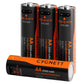 Cygnett AA USB-C Rechargeable Li-ion Battery (4 Pack) - Black