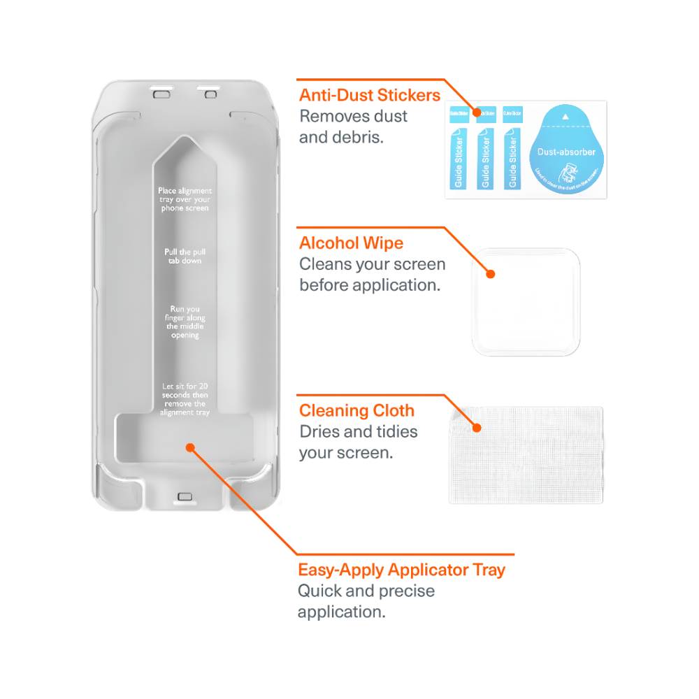 Cygnett GlareShield Anti-Glare Screen Protector (Suits iPhone 17 Pro)