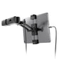 Cygnett CarGo III Pro Adjustable Car Tablet Mount with Multiple USB Ports - Black