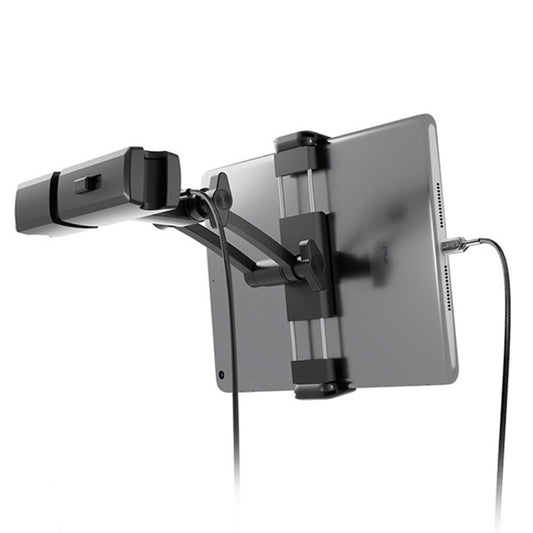 Cygnett CarGo III Pro Adjustable Car Tablet Mount with Multiple USB Ports - Black