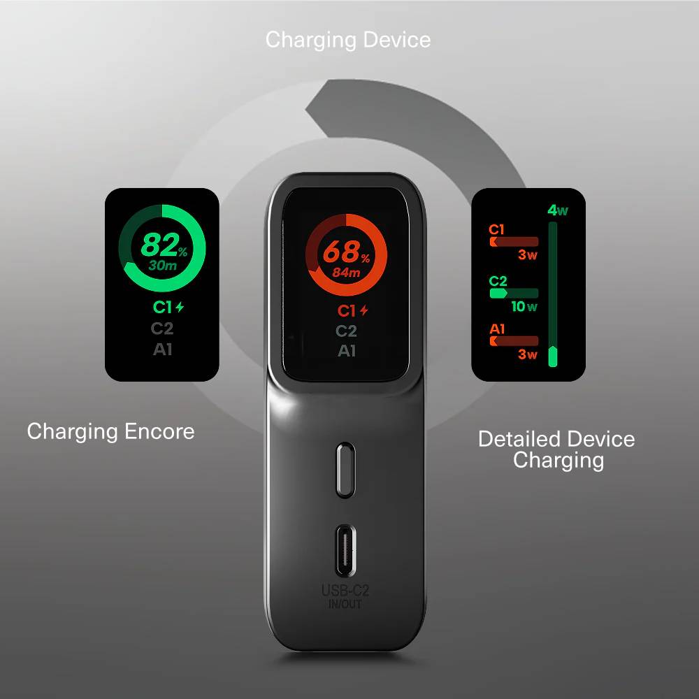 Cygnett Encore 10K Power Bank (45W) - Graphite