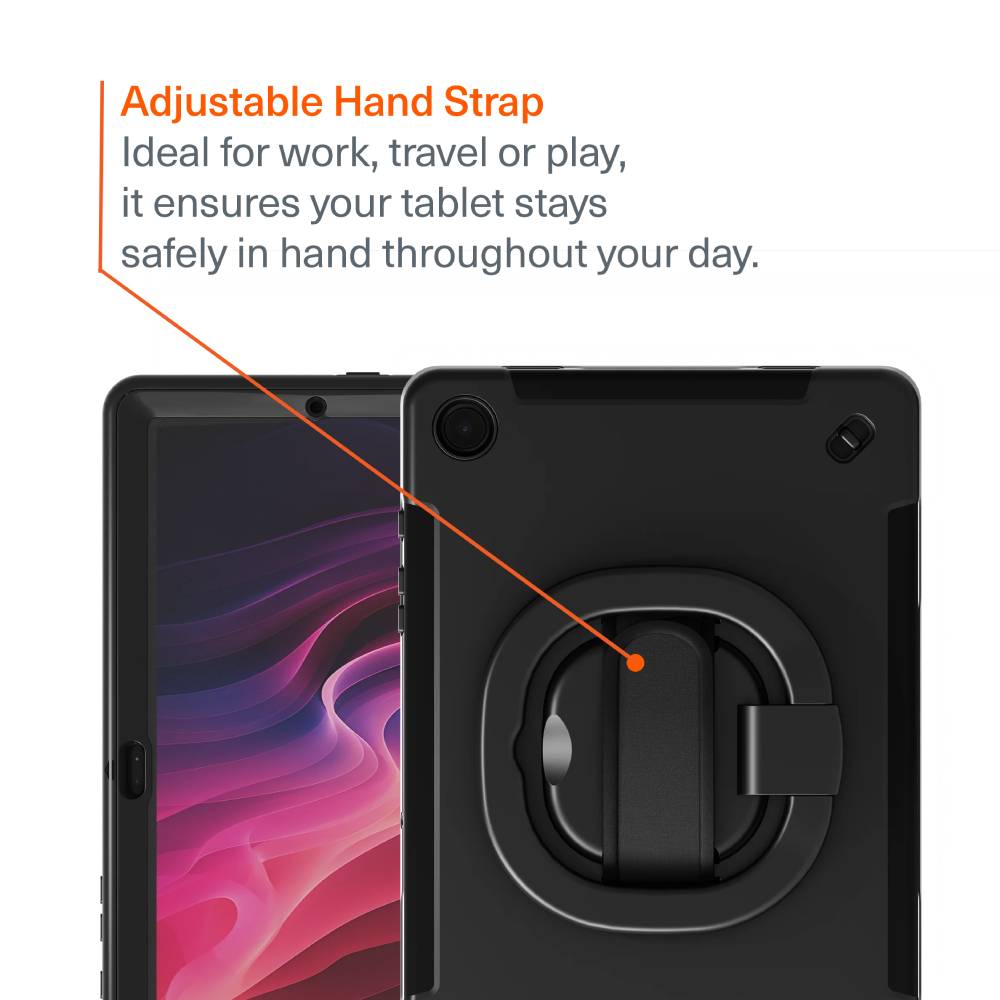 Cygnett GripStand Heavy Duty Case (Suits Galaxy Tab A9+) - Black
