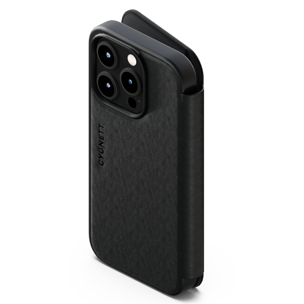 Cygnett Magnetic MagSafe Wallet Case (Suits iPhone 15 Pro Max) - Black