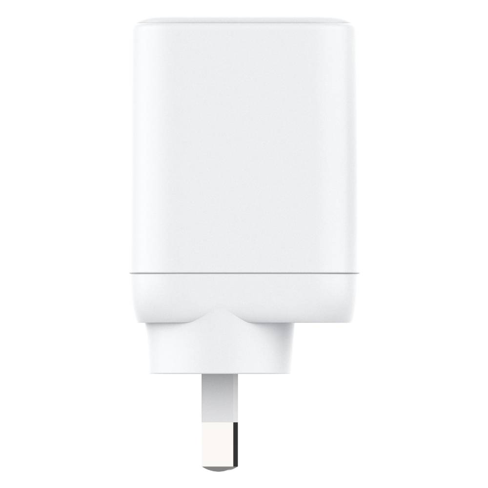 Cygnett 50W FAST 2-Port Wall Charger (GaN, AVS) (White)