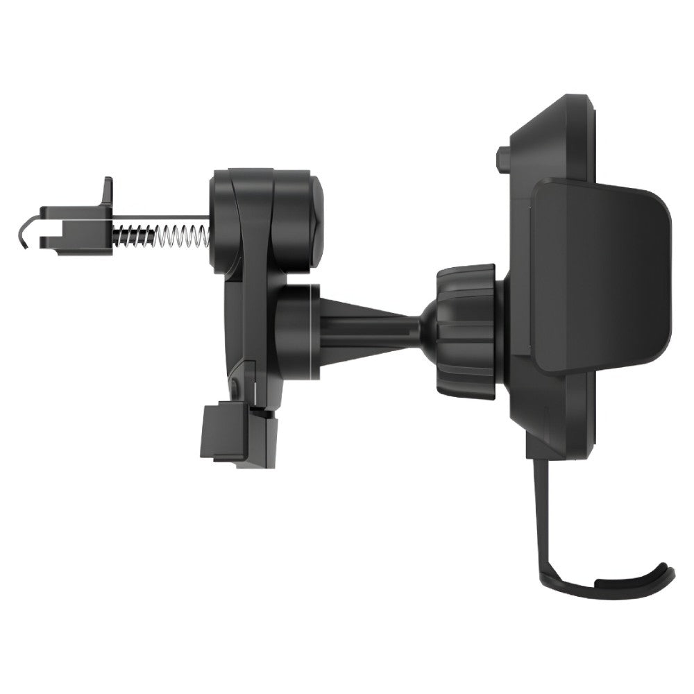 Cygnett Wireless 10W Vent Car Charger Mount + Car Charger and Cable - Black