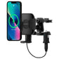 Cygnett Wireless 10W Vent Car Charger Mount + Car Charger and Cable - Black