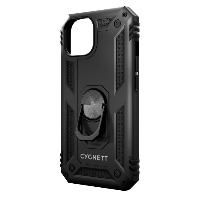 Cygnett Rugged Case (Suits iPhone 15) - Black
