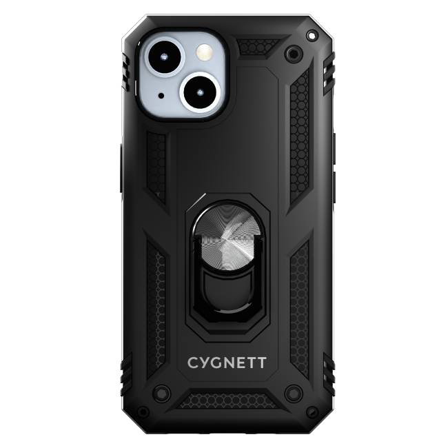 Cygnett Rugged Case (Suits iPhone 15) - Black