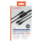 Cygnett Unite USB-C to Dual USB-C Split LED Cable 140W with LED Display 1.5M - Black