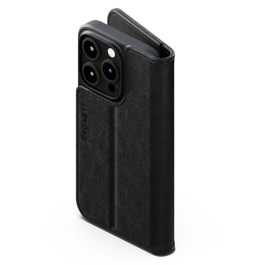 Cygnett Urban Wallet Case (Suits iPhone 15 Pro) - Black