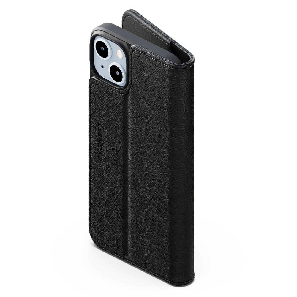 Cygnett Urban Wallet Case (Suits iPhone 15 Plus) - Black