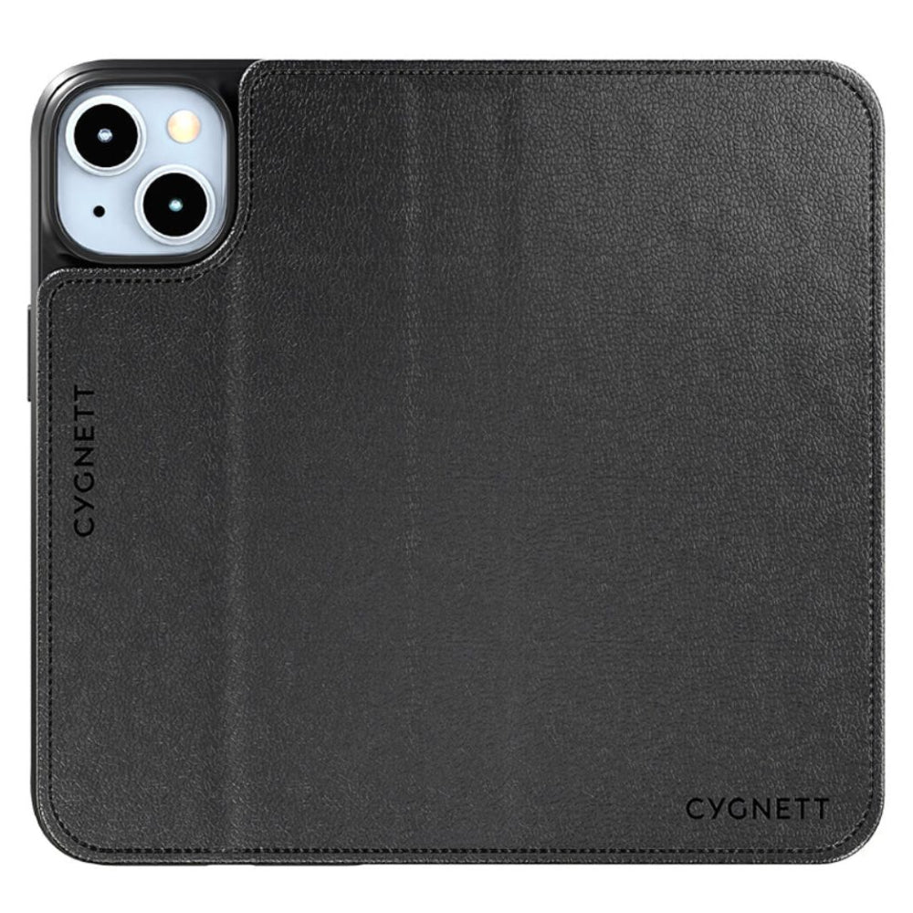 Cygnett Urban Wallet Case (Suits iPhone 15 Plus) - Black