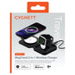 Cygnett Voyager MagTravel 2-in-1 Wireless Charger - Black